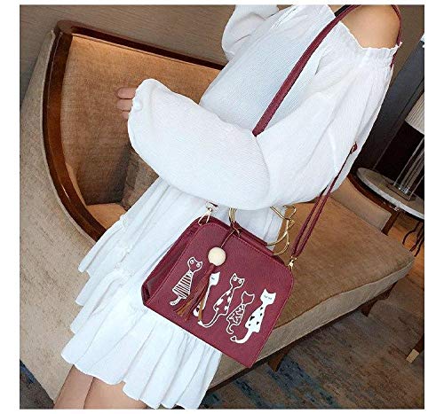 Bolsa Feminina Gatinhas Gata Chic Tumblr Alça Longa