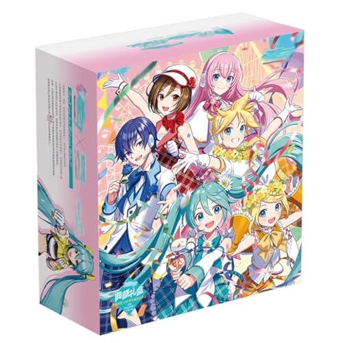 Hatsune Miku Figurine Anime et Box Merch Project Sekai Rui avec Badge