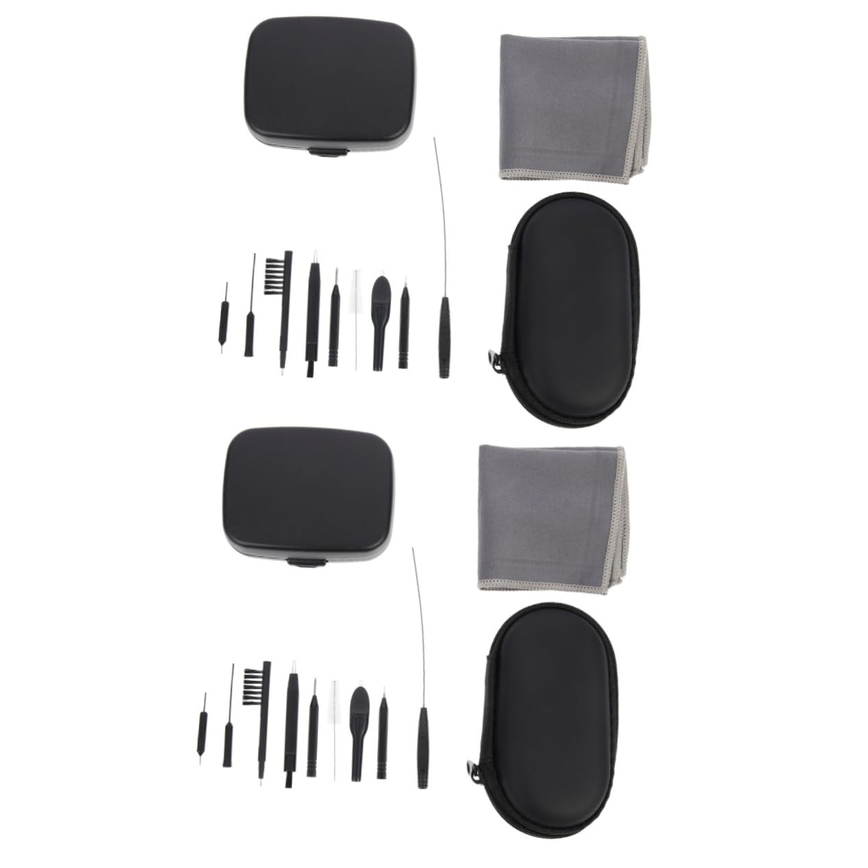 PACKOVE 2 Set Kit per Apparecchi Acustici per Profonda Accessori per Apparecchi Acustici Strumenti per Rimuovere Cerume e Detriti