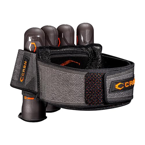 CRBN Paintball SC Harness 4 Pack Black [ Tight Fitting ] [ Small/Medium ]