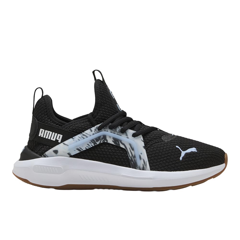 PUMA Womens Softride Enzo 5 Mystic Lace Up Sneakers Shoes Casual - Black