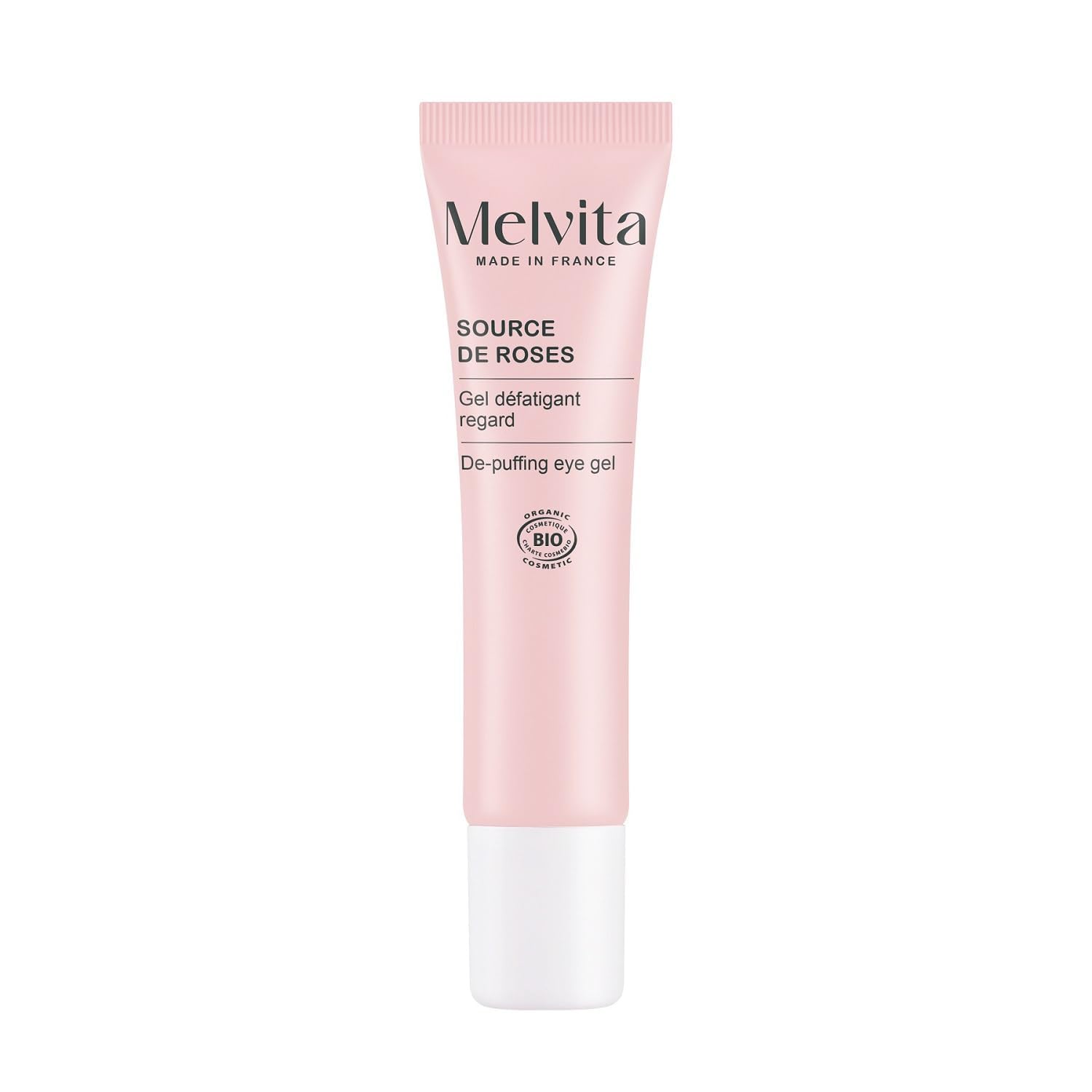 Melvita - Trattamento per il Viso - Source de Roses - Arricchito con Estratti di Rose Selvatiche - Pelli Sensibili - Vegano di Origine Naturale - Prodotto in Francia