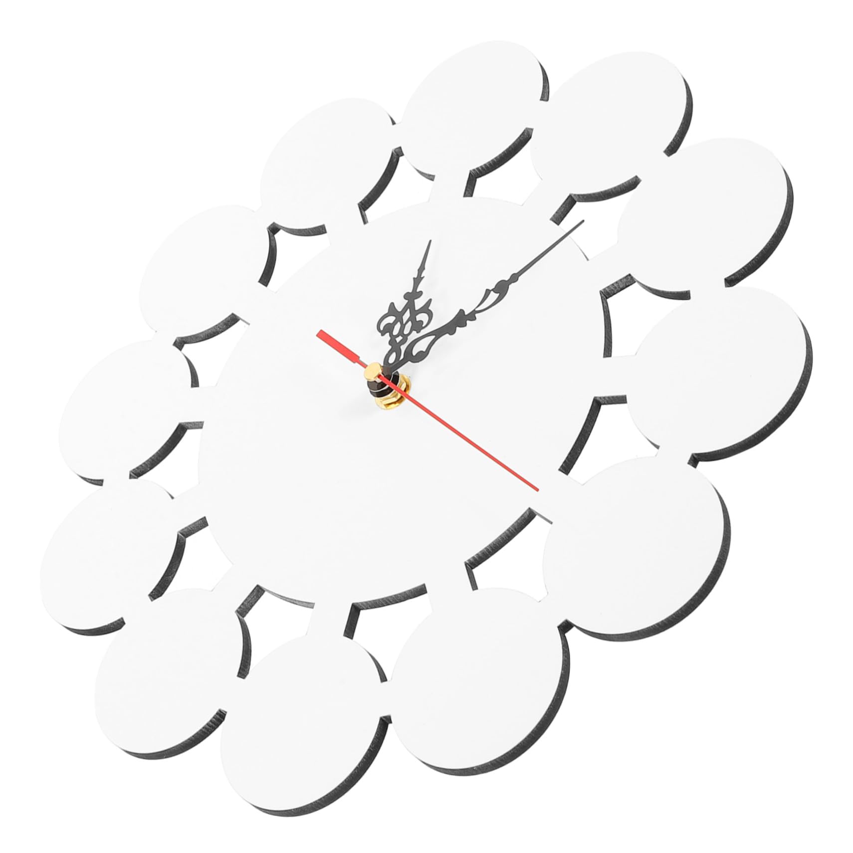 Horloge Murale DIY Personnalisable : Le Cadeau Créatif Idéal avec Pendule Silencieuse