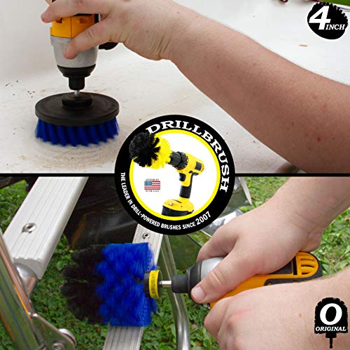 Kayak - Marine - Boat Accessories - Cleaning Supplies - Hull Cleaner - Spin Brush Kit - Pond Scum, Oily Residue, Weeds, Barnacles, Oxidation - Raft - Canoe - Inflatable - Bass Boat - Thumbnail 2