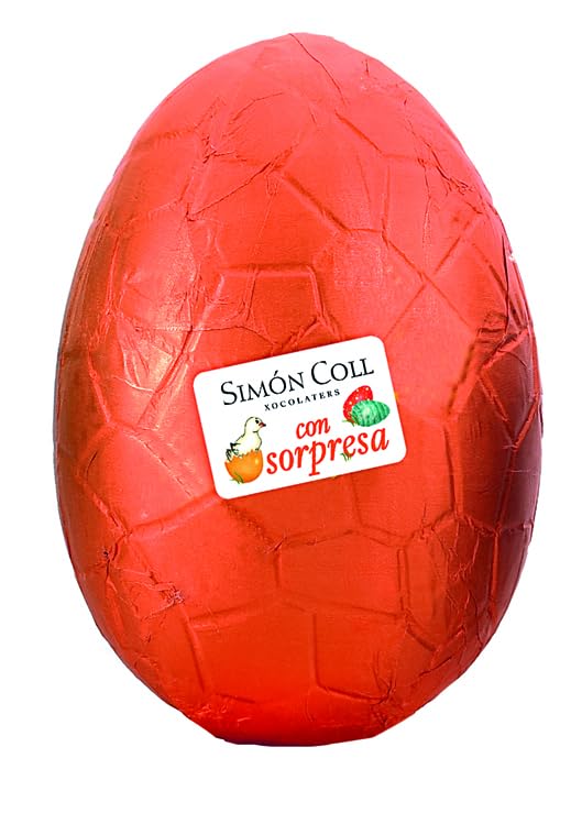 Simón Coll Milchschokolade Überraschungsei, Großes Osterei mit Überraschung, 330g