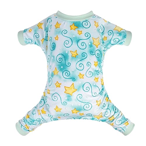 Image of CuteBone Small Dogs Outfit Soft Puppy Onesies Pjs Dog Pajamas Pet Coat Cat Apparel Comfy Doggie Jumpsuit Bodysuit for All Seasons