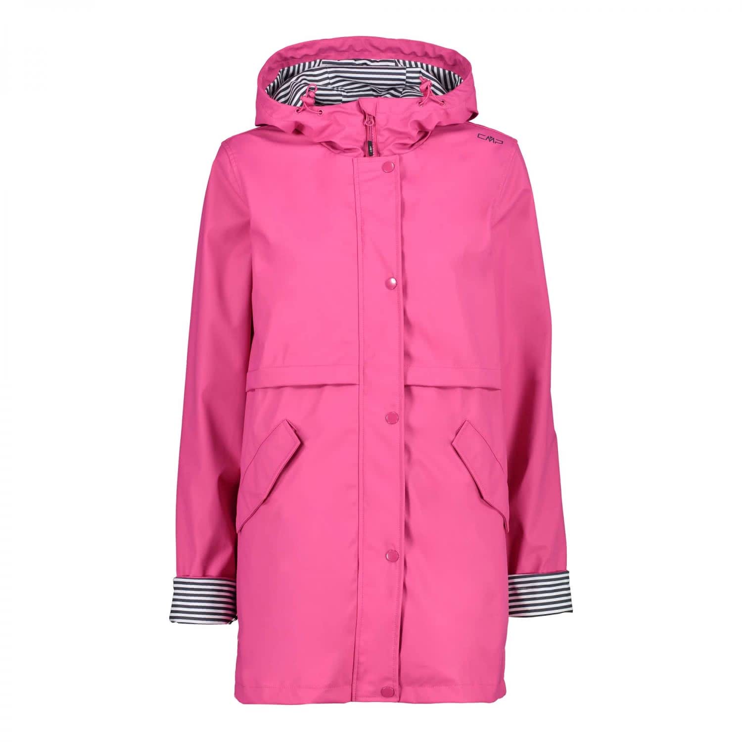 CMP - Woman Jacket Fix Hood, Geranium, S