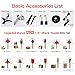 Compact Palm Router Tool, 800W Hand Wood Trimmer Router with 12PCS 1/4