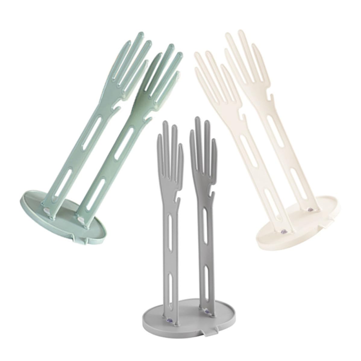 Estante multifuncional de cocina escurridor para trapos y guantes de plástico 1
