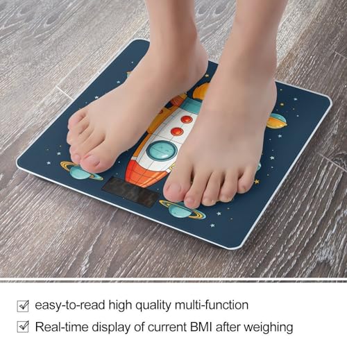 Báscula Digital de Baño con Diseño Nave Espacial miniatura 5