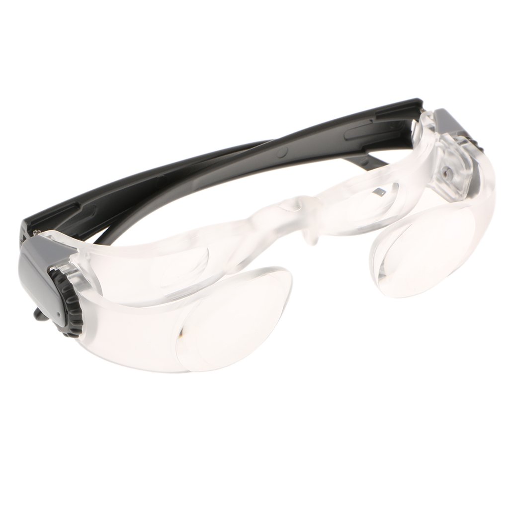 Gazechimp 2.1X Zoom Grossissement Lunettes Télévision Magnifying Glass Lentilles Clair Agrandissement