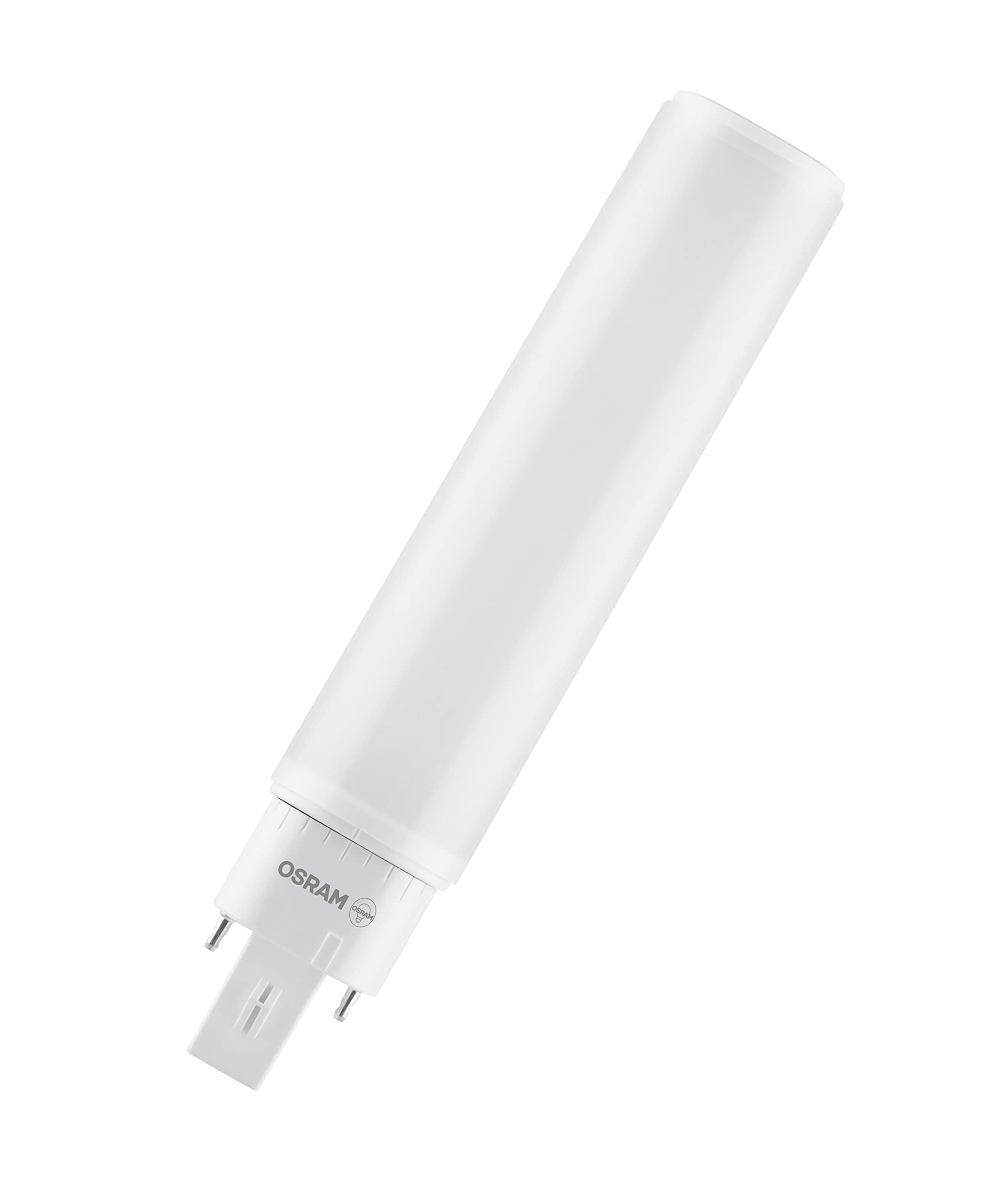 OSRAM Lampada DULUX D/E 26 LED per base G24Q-2, 10 watt, 1100 lumen, bianco freddo (4000K), ruotabile, sostituzione della tradizionale lampada Dulux da 26W