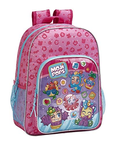 Mochila  Escolar Niños de MojiPops Oficial  330x140x420mm