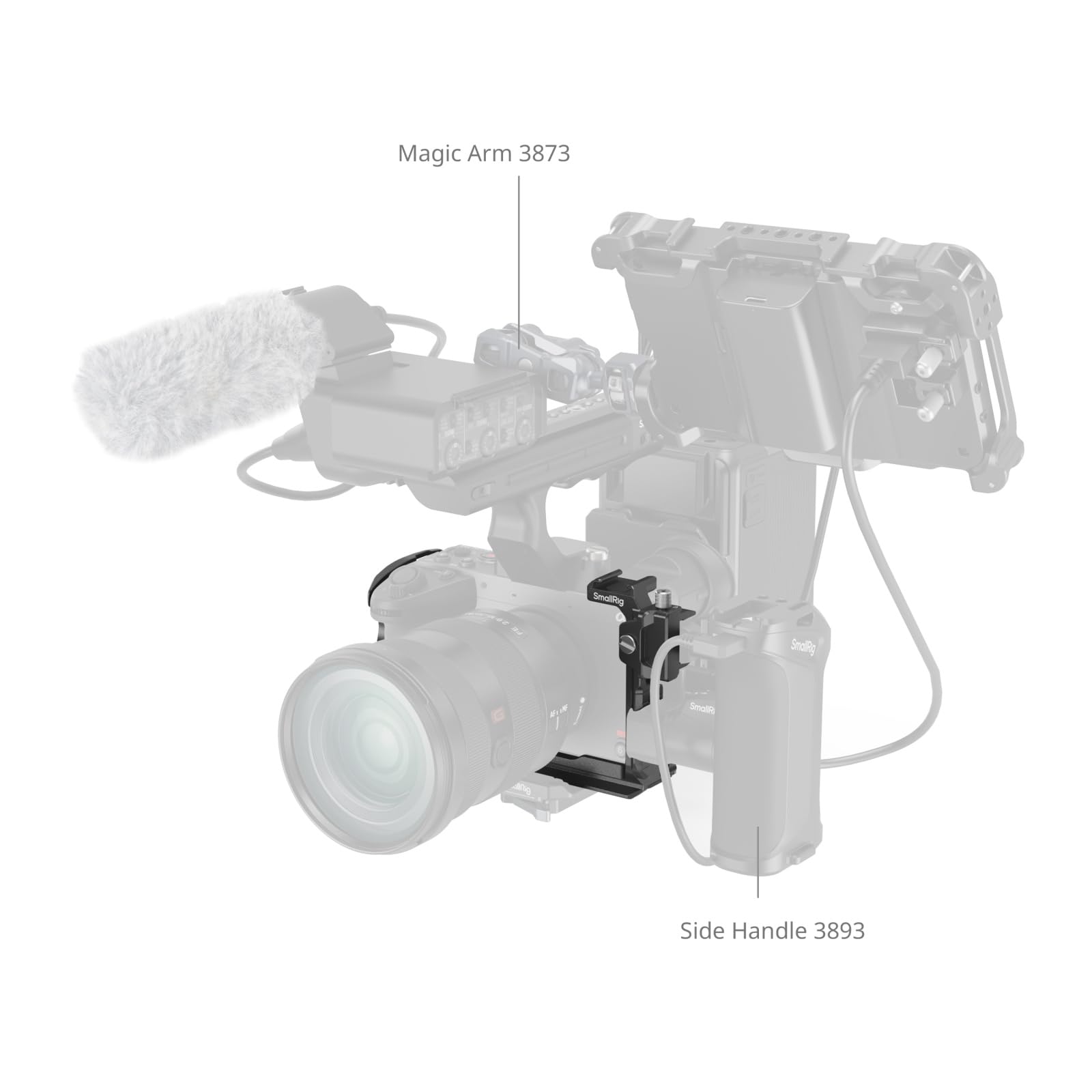 Amazon.co.jp: SmallRig Sony対応 FX2用カメラケージ HawkLockクイック