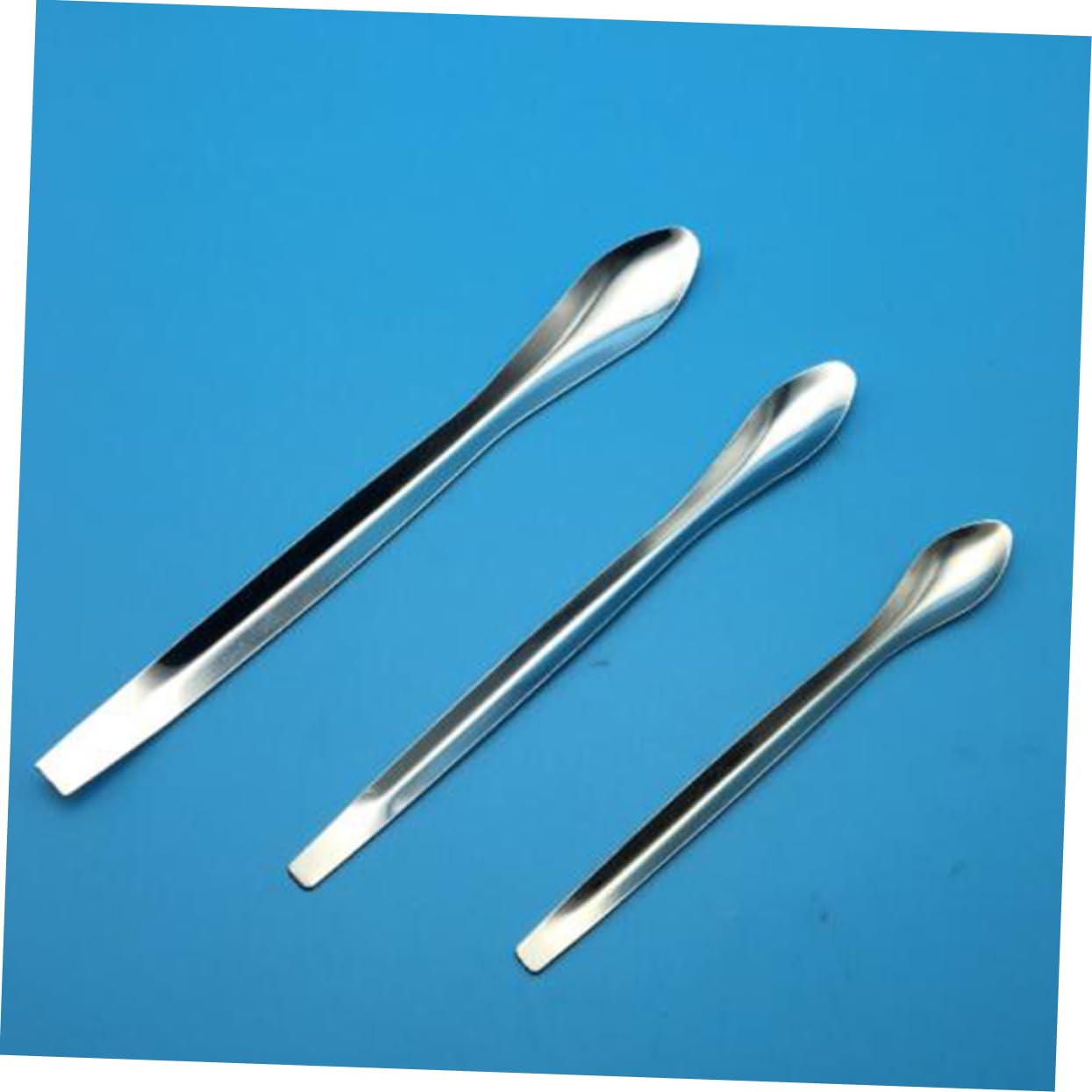 HAPINARY Cream Splatter Lipstick Powder Spoon Makeup Spatula Set for Easy Subpackage