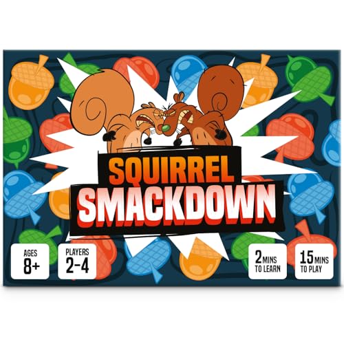 da Vinci's Room Squirrel Smackdown - The Fast Paced Family Card Game for 2-4 Players | Fun Card...