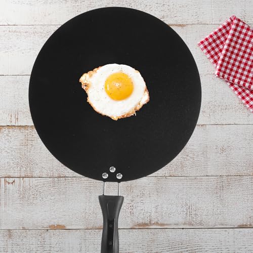 Poêle à crêpe antiadhésive avec poignée ABS haute performance - 5