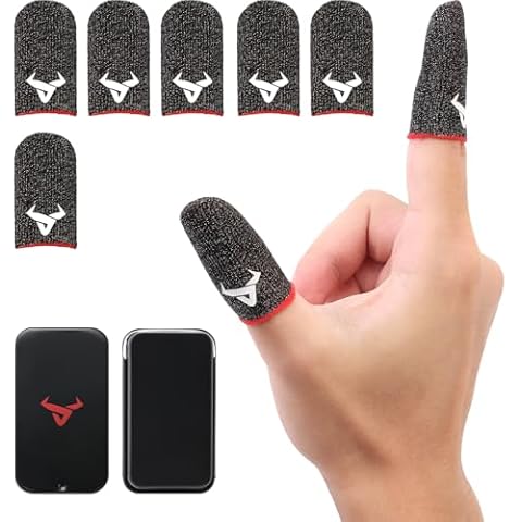 WXRWYPW 6 Pack Gaming Finger Sleeves Cover