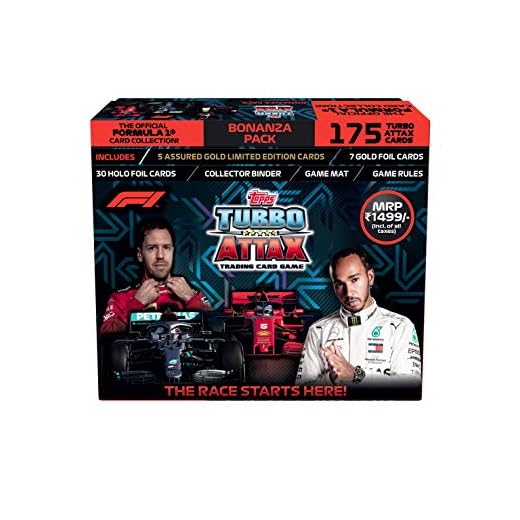 Topps F1 Turbo Attax Trading Card Game Bonanza Pack
