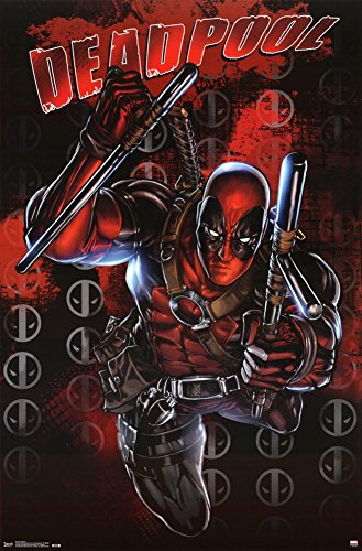 Deadpool Comics Poster 22 x 34in