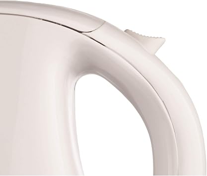 Brentwood Appliances KT-1610 Cordless Plastic Tea Kettle, 1.0-Liter, White