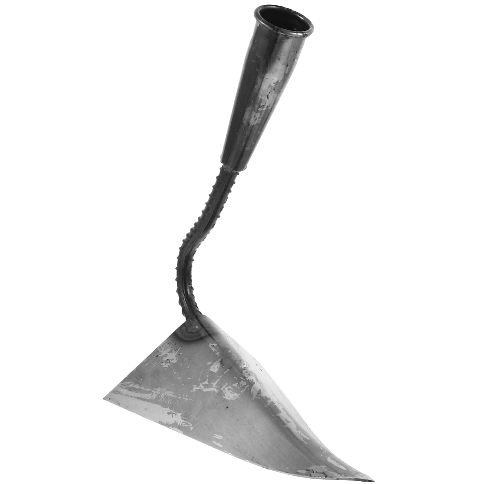 TOYANDONA Houe de Jardin Robuste en Acier Inoxydable, Tête Noire, Joints Renforcés, Multifonction, pour Pépinières et Vergers, Outils de Jardinage