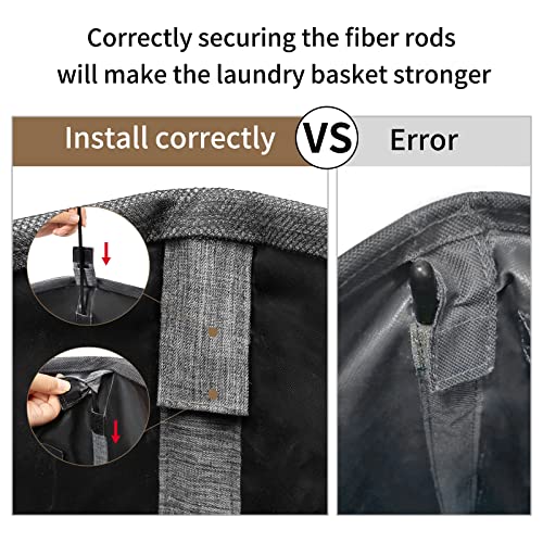 La Mejor comparativa de Cestas de Ropa para Espacios Pequeños que Puedes comprar On-line. 3 Imagen adicional