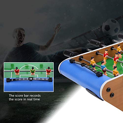 RiToEasysports Kickertisch, Tischfußballspiel-Set für 2 Spieler, Wettbewerb, Klassisches Fußballspiel, Tischfußball, Familienspiel, Kinderspielzeugbrett für Familienspielzimmer – Bild 8