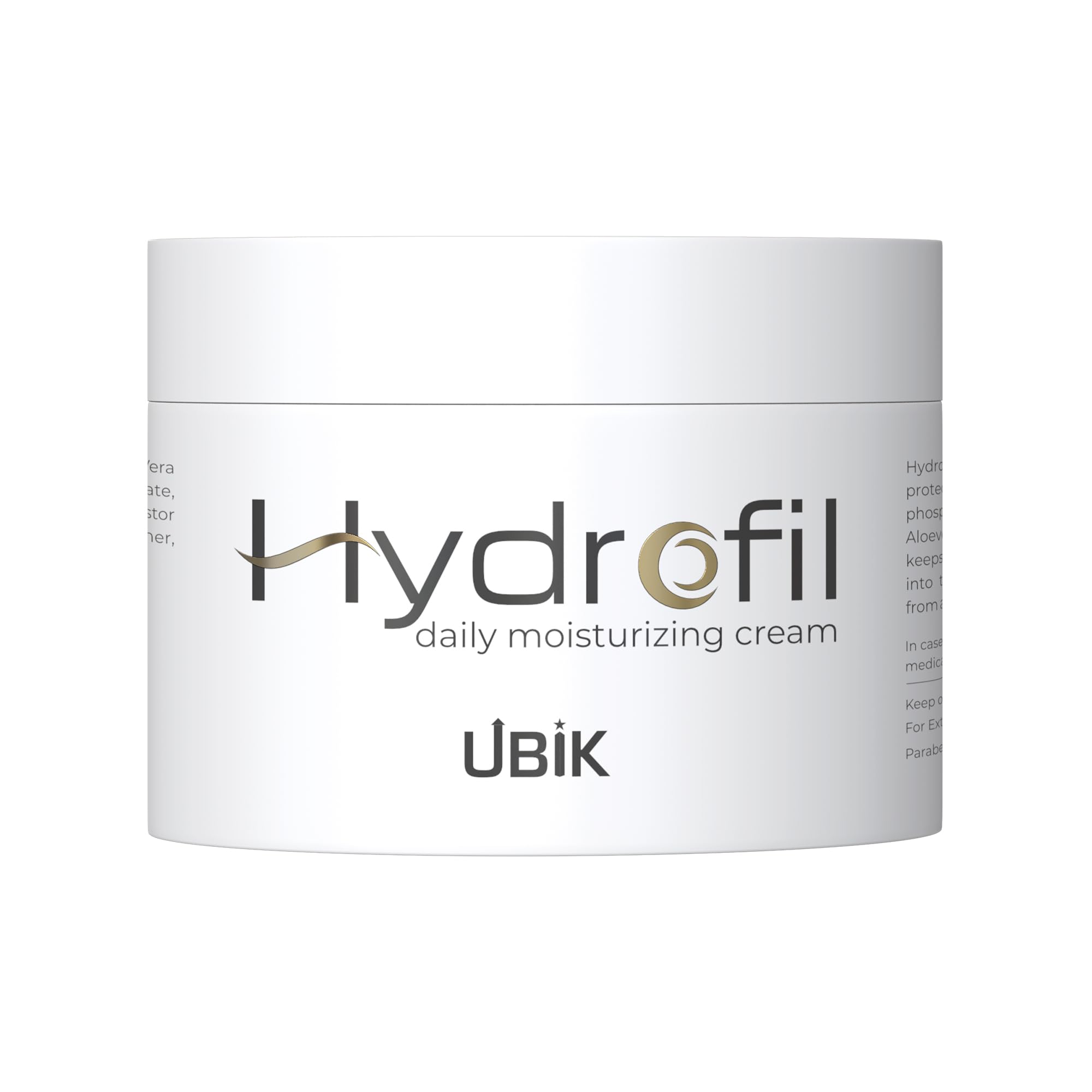 Ethiglo Hydrofil Emollient Moisturizing Cream for Hydrating Feel 500ml - Pack of 1