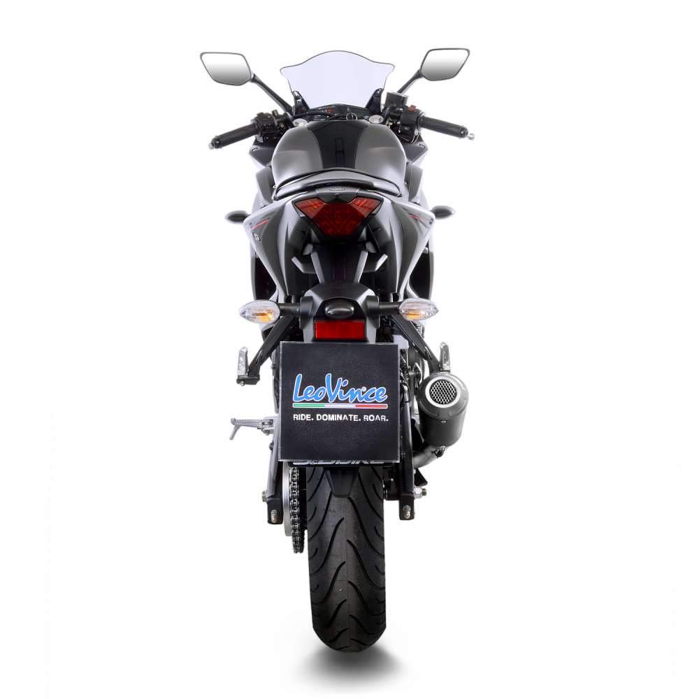 Amazon | LeoVince（レオビンチ） スリップオンマフラー LV-10 BLACK