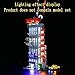 GEAMENT LED Light Kit Compatible with Lego Daily Bugle - Lighting Set for 76178 Building Model (Model Set Not Included)