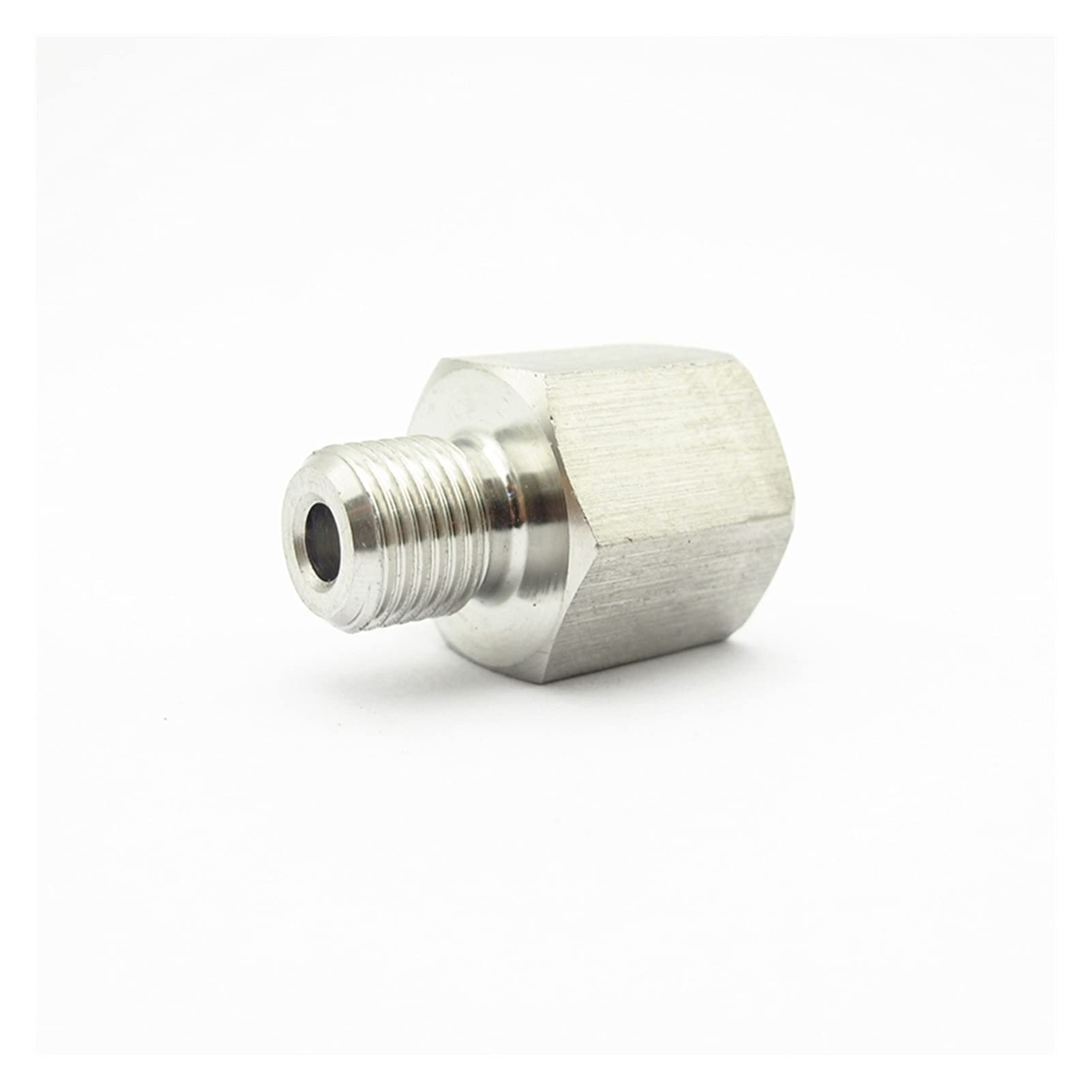 HMTE Accesorios de tubería M14/M16/M20 1/2" BSP Rosca Macho a Hembra Enchufe de Acero Inoxidable 304 Conexión de tubería Resistente a Alta presión (Color : NO1) (No3)