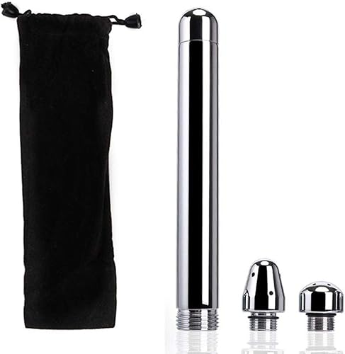 Miniatura 8 de Kit de enema de ducha con gancho, sistema limpiador de boquillas de colon con manguera de ducha de 59 pulgadas y 3 cabezales para limpieza de