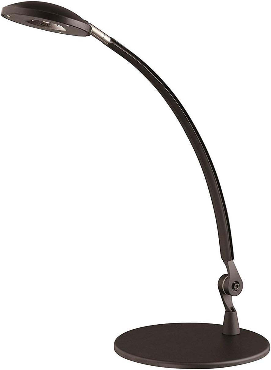 Contemporary LED Desk Lamp - Black
