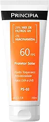 Protetor Solar Corporal Principia 29% Mix de Filtros UV + 2% Niacinamida FPS 60 PS-03 com 200ml