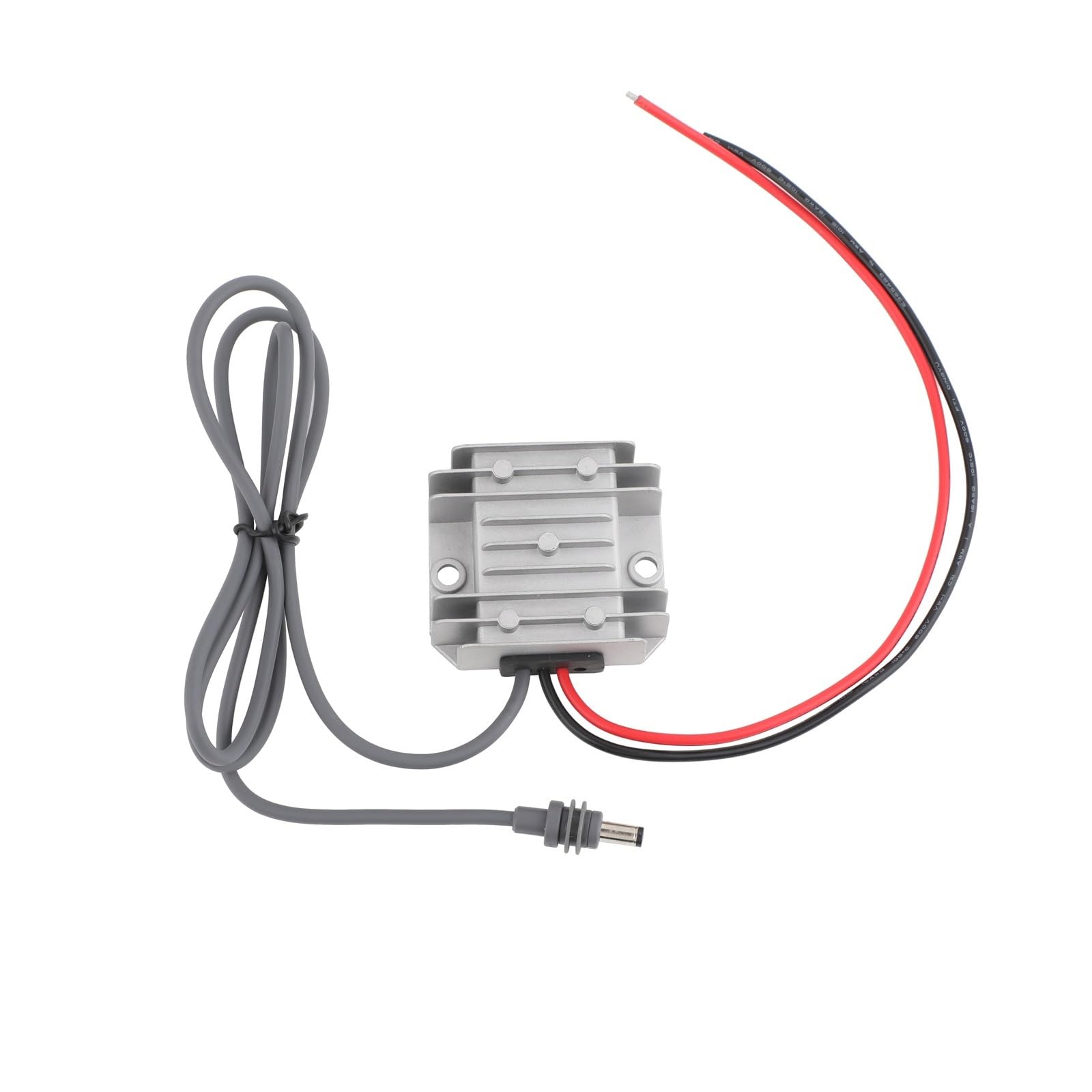Wzmacniacz konwertera prądu stałego 12 V/24 V do 30 V 3,5 A z męskim + przedłużacz DC męski na żeński 5-20 m (kabel DC 1 m i 15 m)
