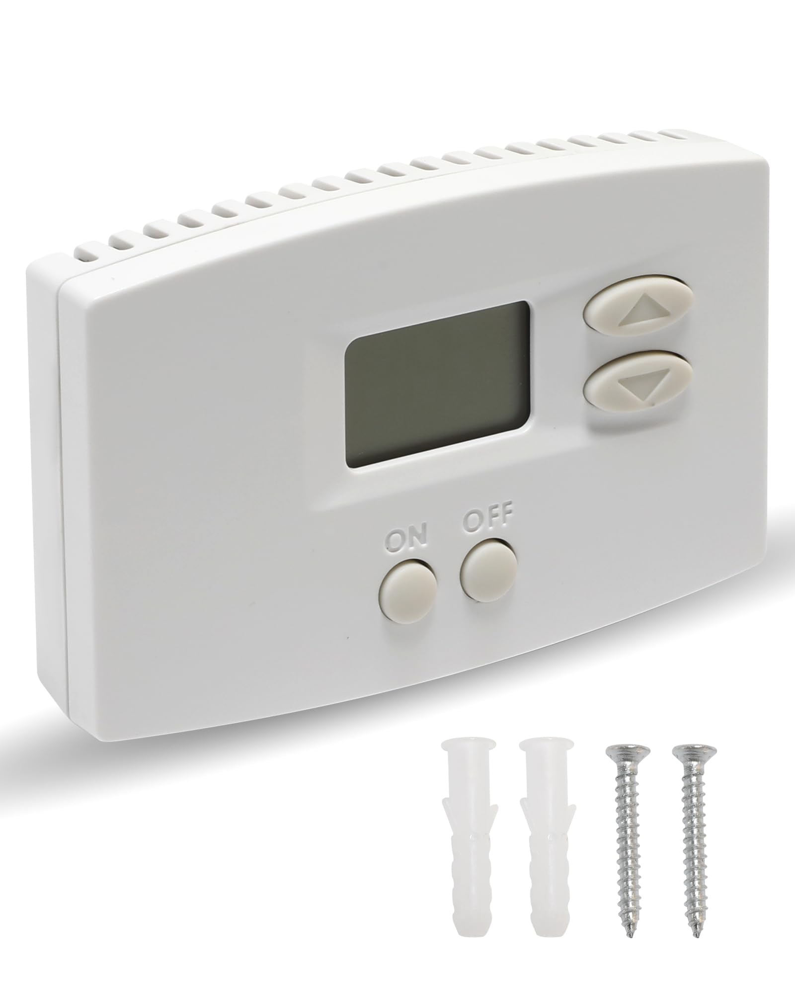 76 Digital Wall Mount Dehumidifier Control Compatible with 1800 Series and E-Series Whole Home Dehumidifiers, Wall-Mounted, 4-Button, 24VAC, White