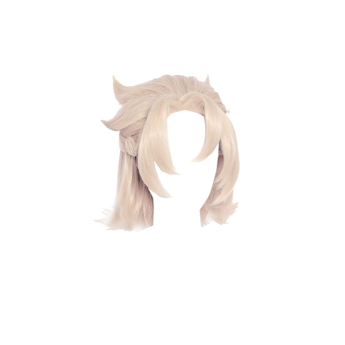 Amazon.com: Golden Wig for Albedo Cosplay Blonde Unisex Short Anime Blond  Bob Wig for Halloween Party + Cap : Clothing, Shoes & Jewelry