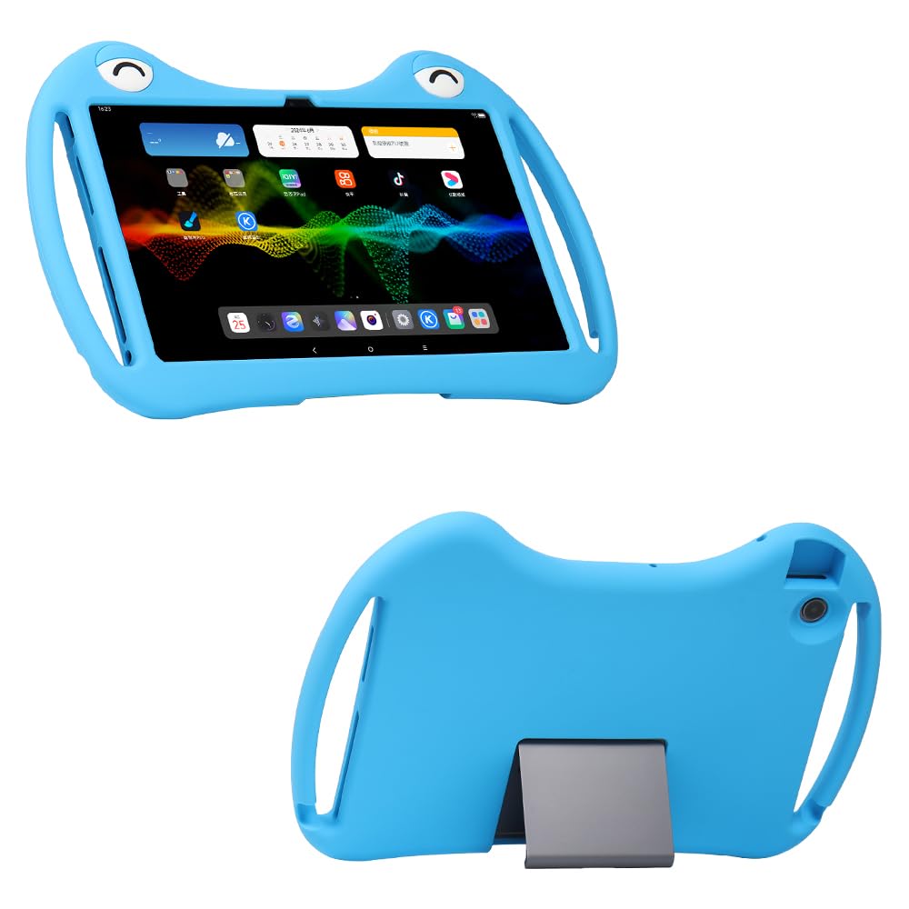 Case Compatible with Fro Lenovo Yoga Tab 11 YT-J706 Tablet with 4 airbags Tab13 YT-K606F Folding Stand Cover Silicone Kids Thick Hand Anti Drop Design