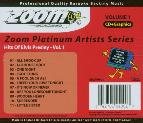 Vista 2 de Zoom G - Platinum Artists 1 Elvis Presley 1