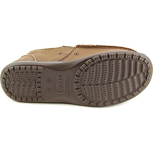Crocs Men's Santa Cruz Loafer | Comfortable Men's Loafers | Slip On Shoes, Espresso/Espres, 12 US Men - Thumbnail 3