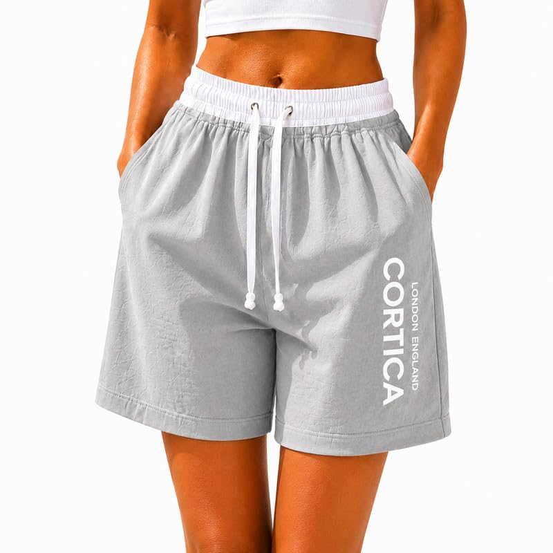 Premium Women Cotton Casual Shorts | Soft Mid-Rise Relaxed Fit Lounge & Summer Shorts | Stylish Homewear, Travel & Sports Wear | Pack of 1 | Random Color for MOQ Orders-image-48