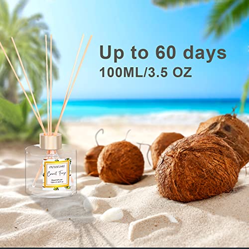 Difusores de varillas 150ml y 100ml Coco miniatura 7