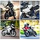 10 Stück Entlüftungsschraube, Schraube für Entlüftungsschraube, Schrauben, Hohlschraube Entlüftungsschraube Mit Kappe, für Motorrad Hauptbremszylinder Bremssattel
