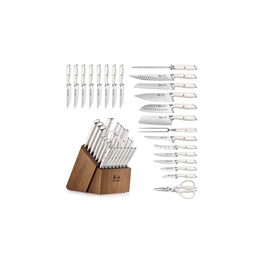 Cangshan-L1-Series-1027549-German-Steel-Forged-23-Piece-Classic-Knife-Block-Set Cangshan L1 Series 23-Piece Classic Knife Block Set, Forged German Steel, 1027549
