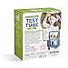 hand2mind Starter Science Lab - Flat Bottom Test Tubes with Lids, Six Tube Rack for Kids Experiments
