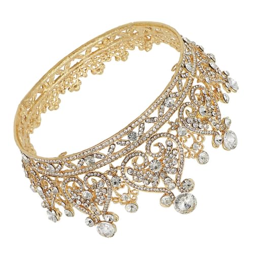 Couronne baroque ronde strass pour briller lors de votre mariage