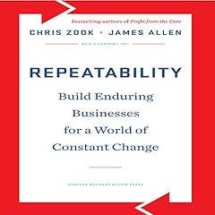 Repeatability Audiolibro Por Chris Zook, James Allen arte de portada