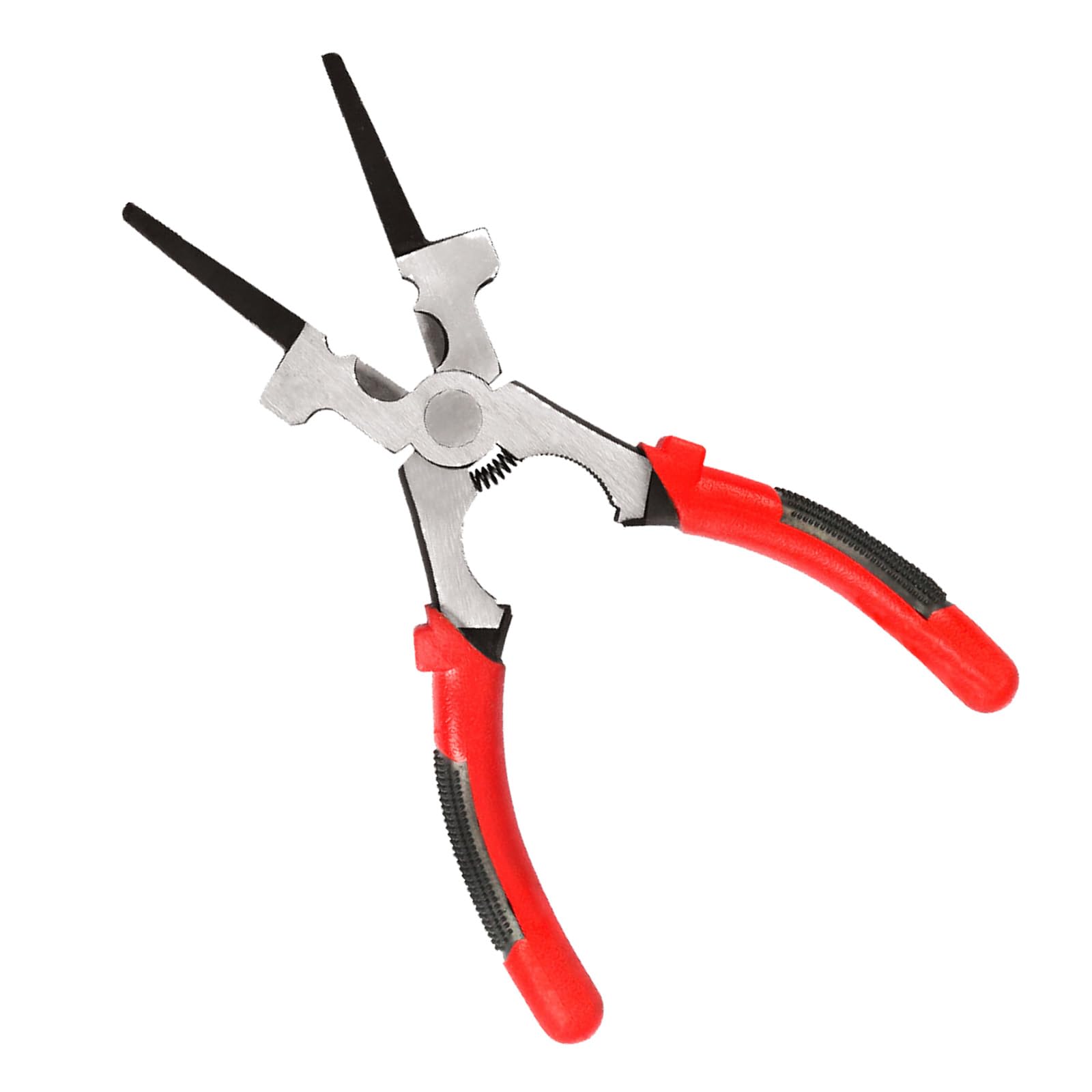 Kalttoy 8Inch Welding Pliers Multifunctional Carbon Steel Welding Pliers Long Nose Wire Cutting With Insulated Handle Metalworking Hand Tool