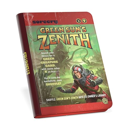 Ultimate Guard - Zipfolio 360 Xenoskin - Magic: The Gathering - Edge of Eternities - Green Sun’s Zenith
